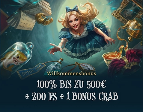 Mobiles Banner von BetAlice Casino