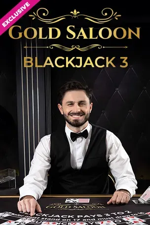 Live Blackjack Spiel Gold Saloon